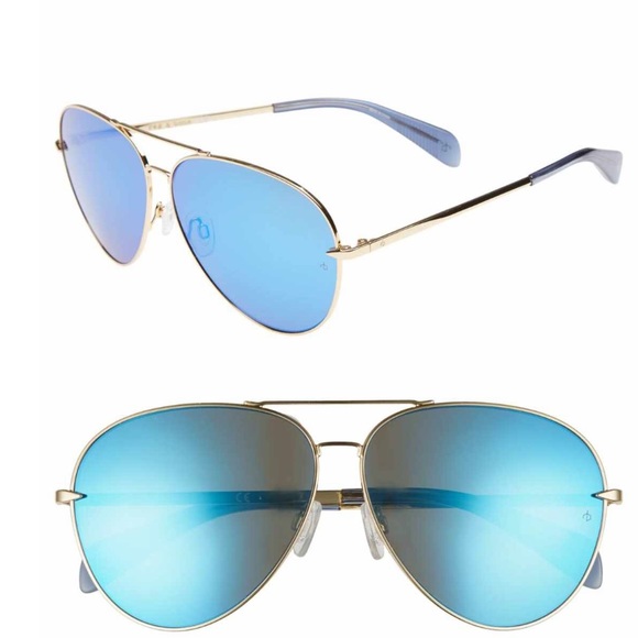 rag and bone aviator sunglasses